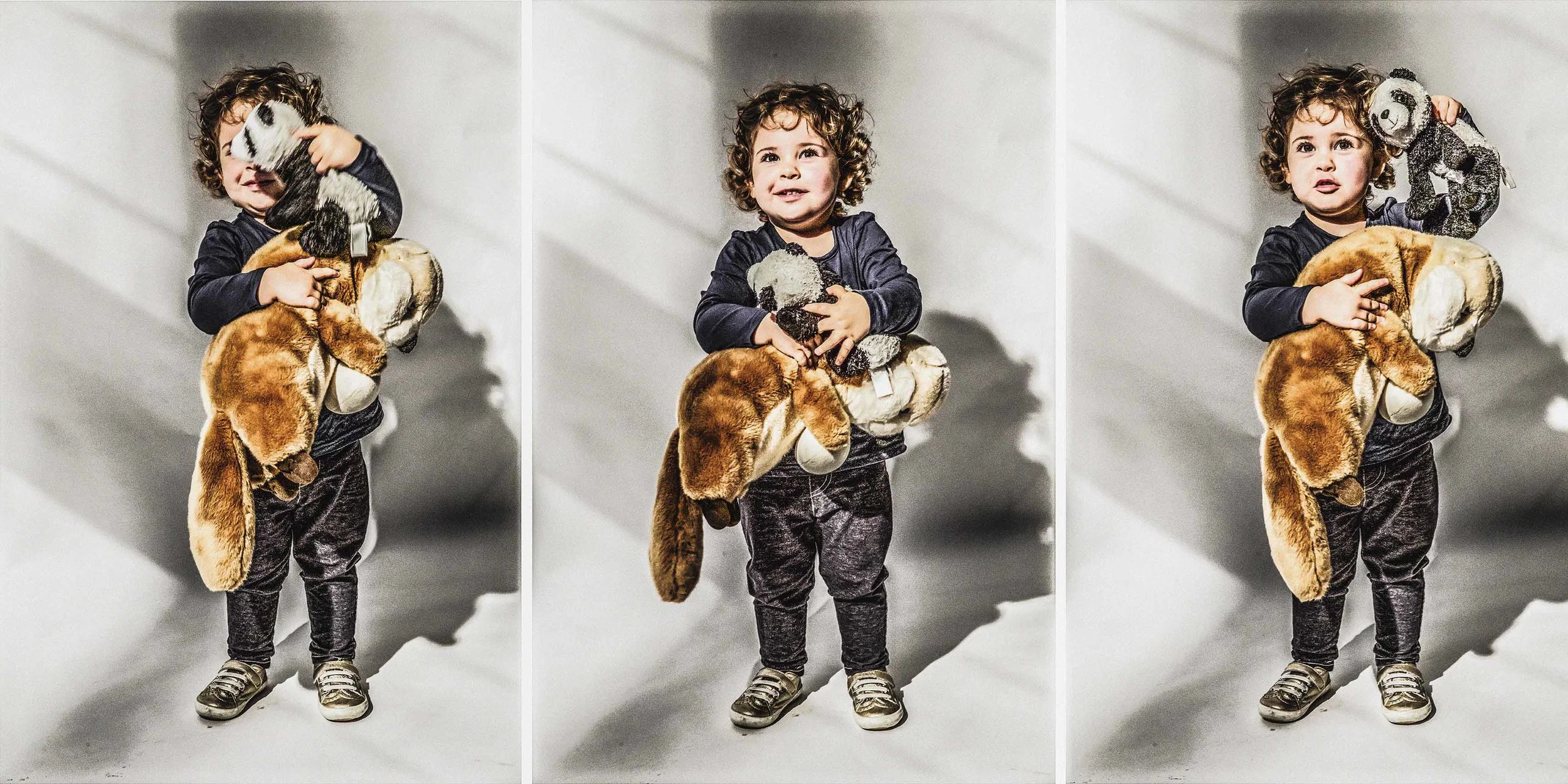 3 Portraits in Sequence of Elodie Laker