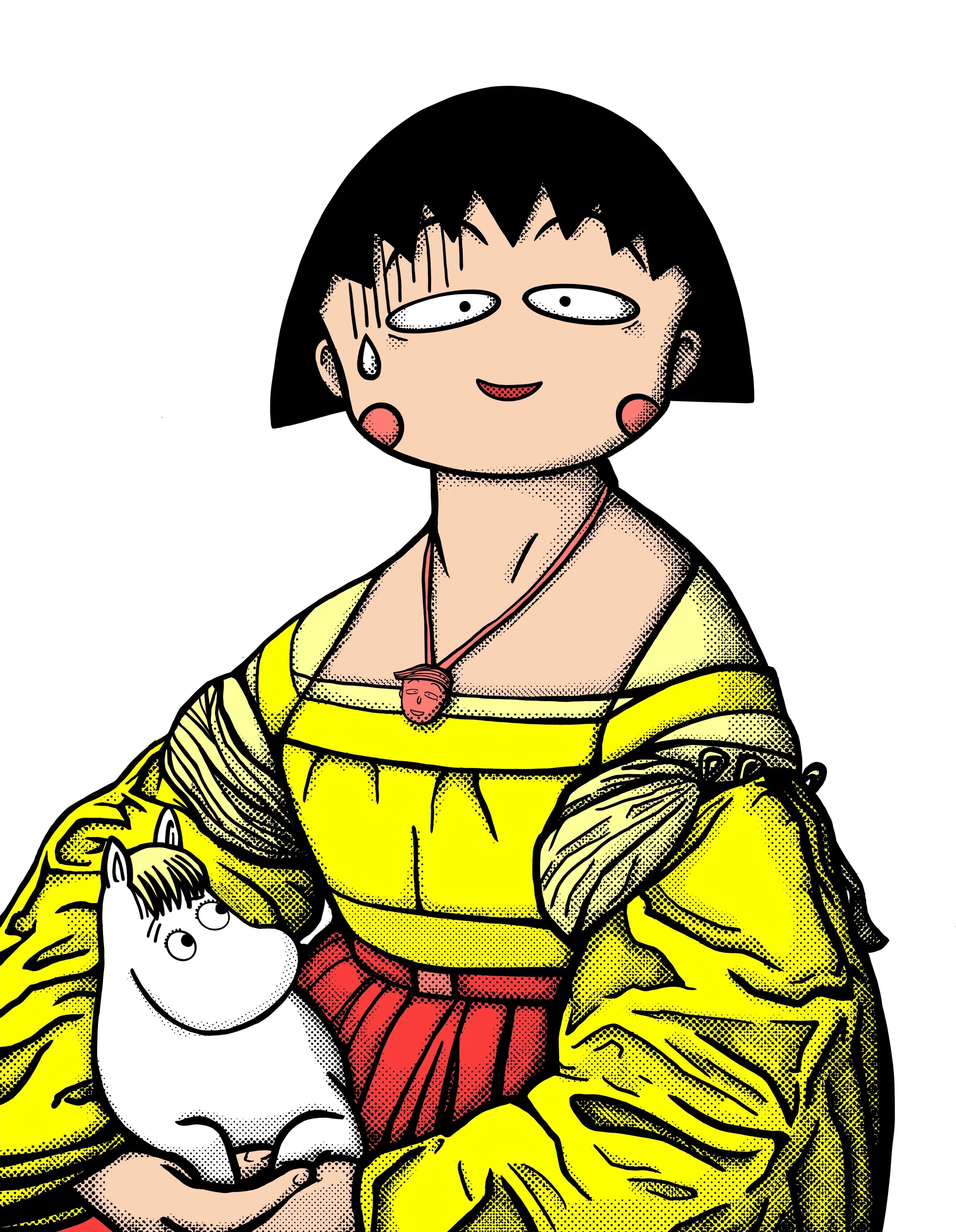 Young Woman with Snork Maiden