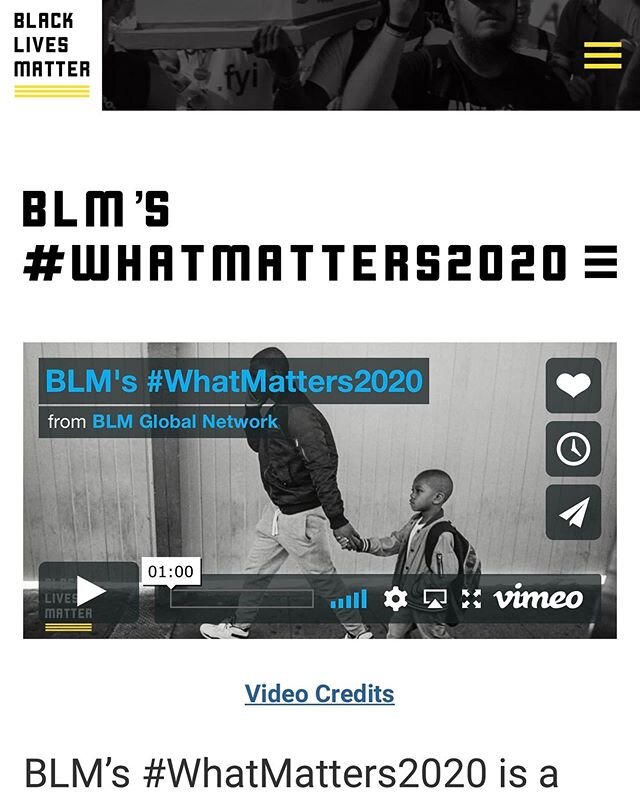 @blklivesmatter ✊🏿 Link in stories