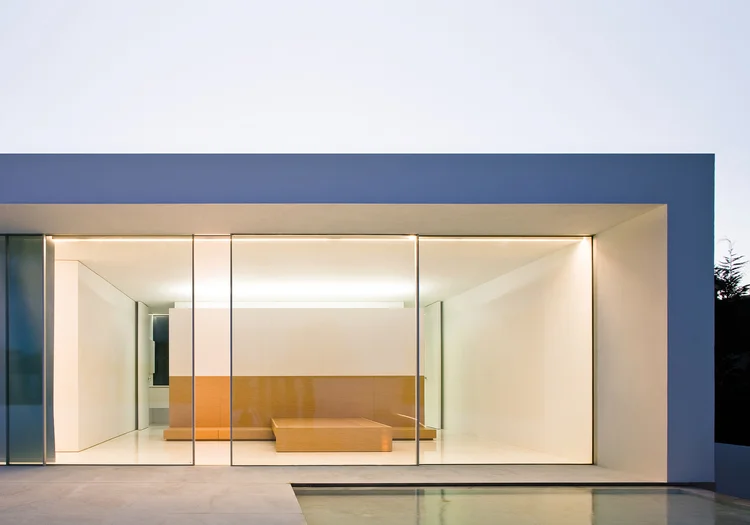 vitrocsa large glazed panel sliding window V32 minimal frame not Panoramah