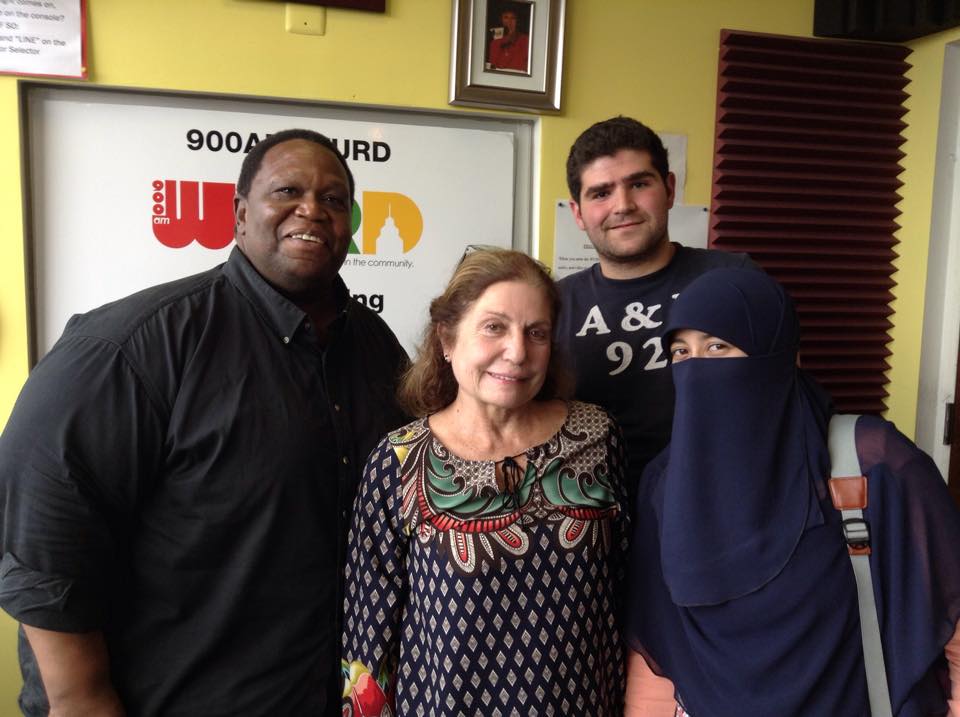 From left to right: Nick Taliaferro, Dr. Babara Zasloff (SUSI Admistrative Co-Director and President of the International Center for Contemporary Education), Karim Zughaib and Somaya Arab.