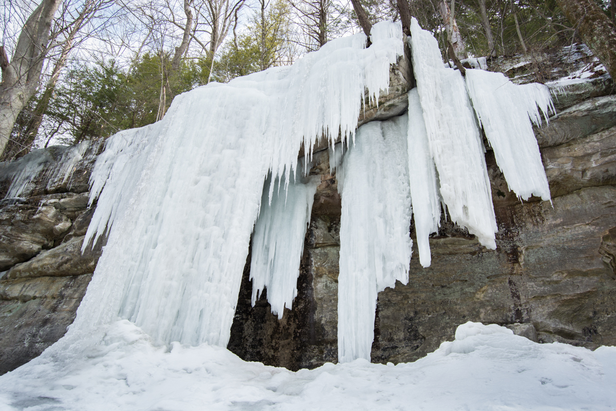 FROZEN WATERFALL