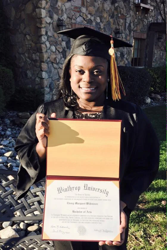Congratulations, Ebony!