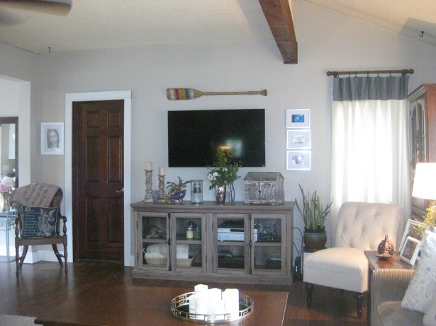 The living room