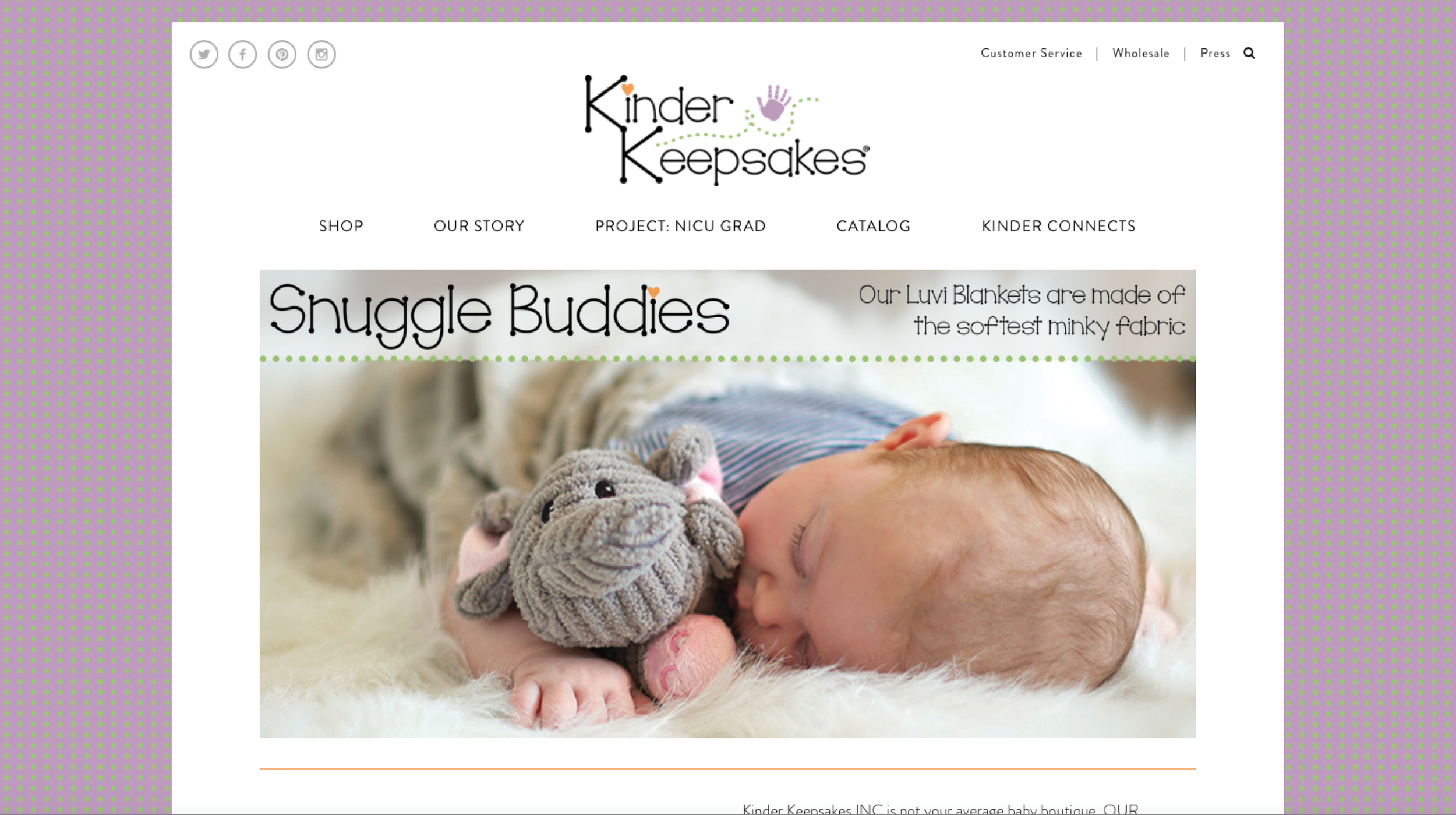 Kinder Keepsakes