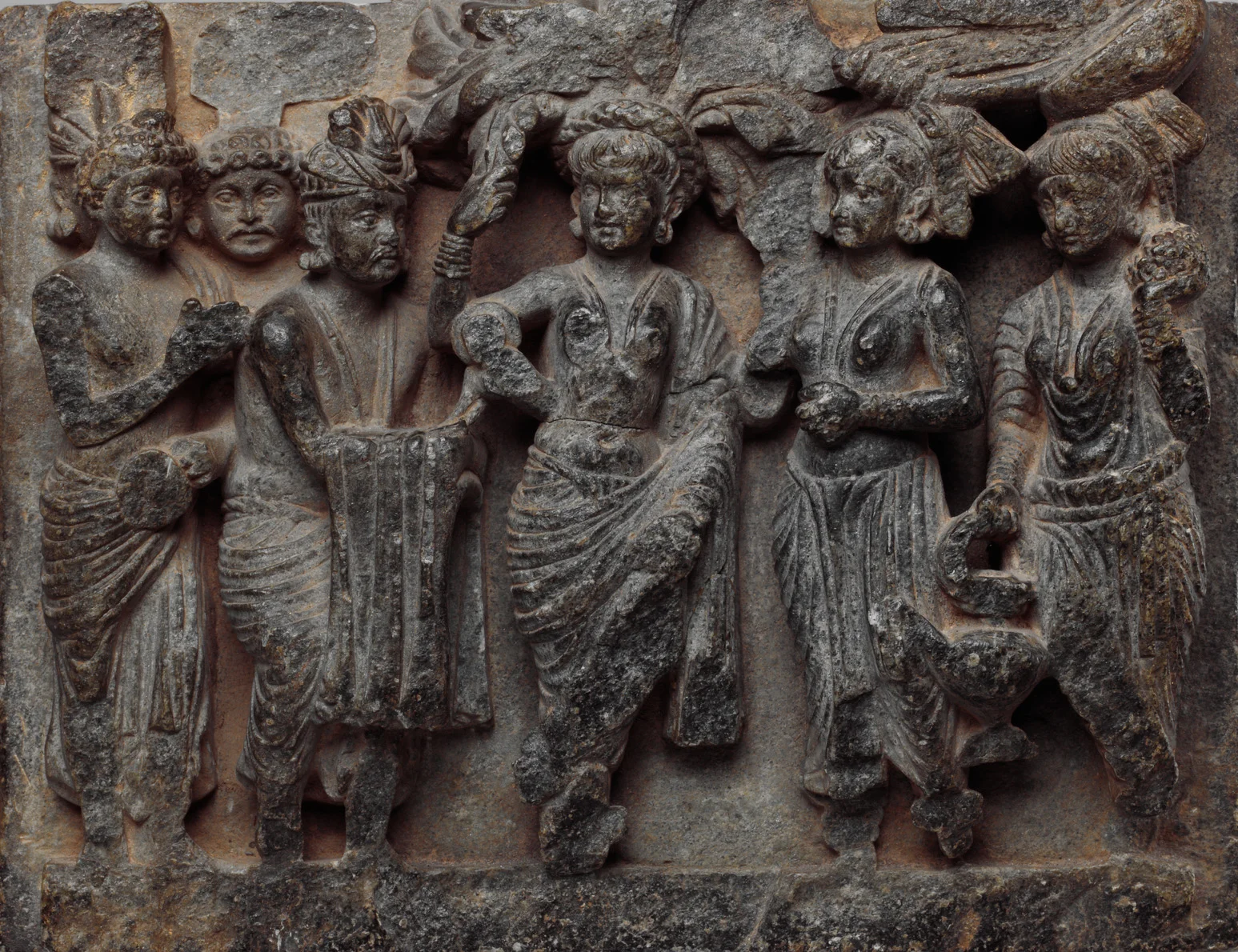 Birth of the Buddha Sakyamuni. 2nd century. Kushan. Gandhara. The Met .