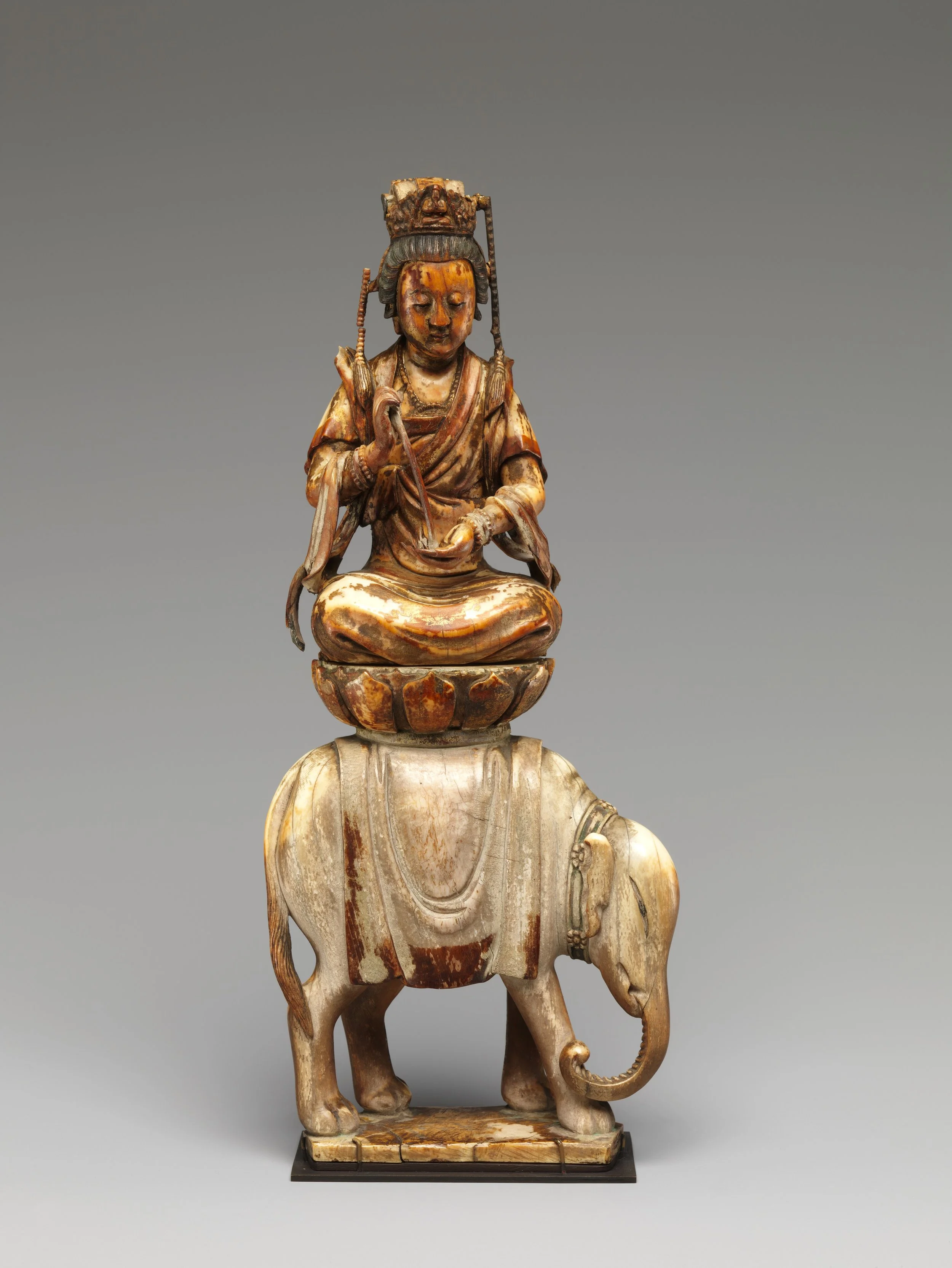 Bodhisattva Samantabhadra (Puxian). 12th-14th century. Southern Song to Yuan dynasty. China. Image courtesy of The Met .