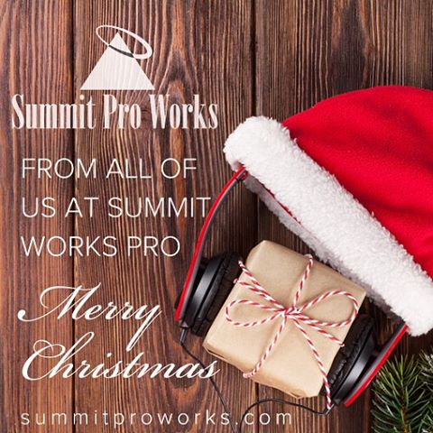 We wish each of you a very Merry Christmas and a Happy New Year. Thank you for your loyal support to Summit Pro Works!