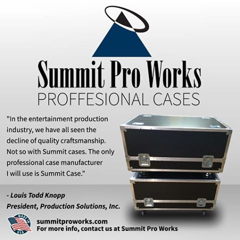 Summit Pro Works designs the best cases in the business. Call (937) 305-7717 or visit online summitproworks.com.