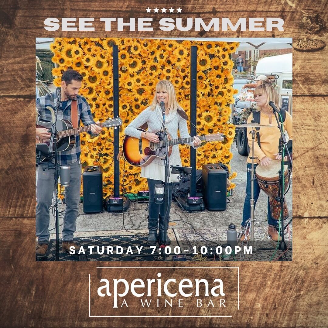 Looking forward to playing at @apericenawine this Saturday (1/13) from 7-10pm. Hope to see you there! 🎸😎🎶