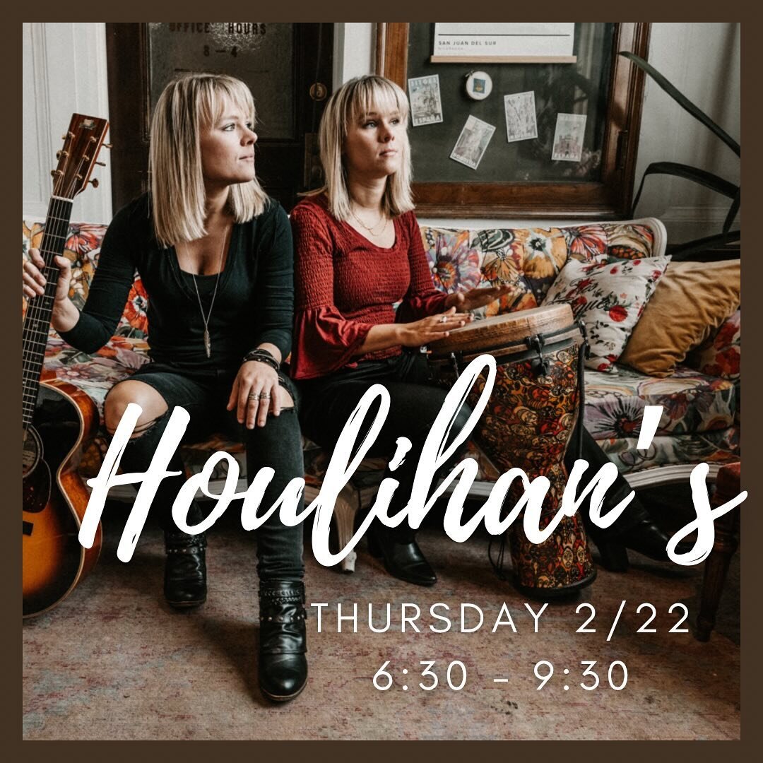 Ashley Thomas (@amt_1987 ) and Brittany Thomas (@bthomas0112 ) will be at @houlihans_mt_lebo_live this Thursday (2/22)! Make sure to stop by to hear these two angels share their music with everyone! @ashandbrittmusic