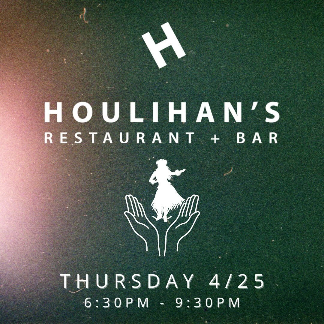 We&rsquo;ll be at @houlihans tomorrow night from 6:30-9:30! Hope to see you there!