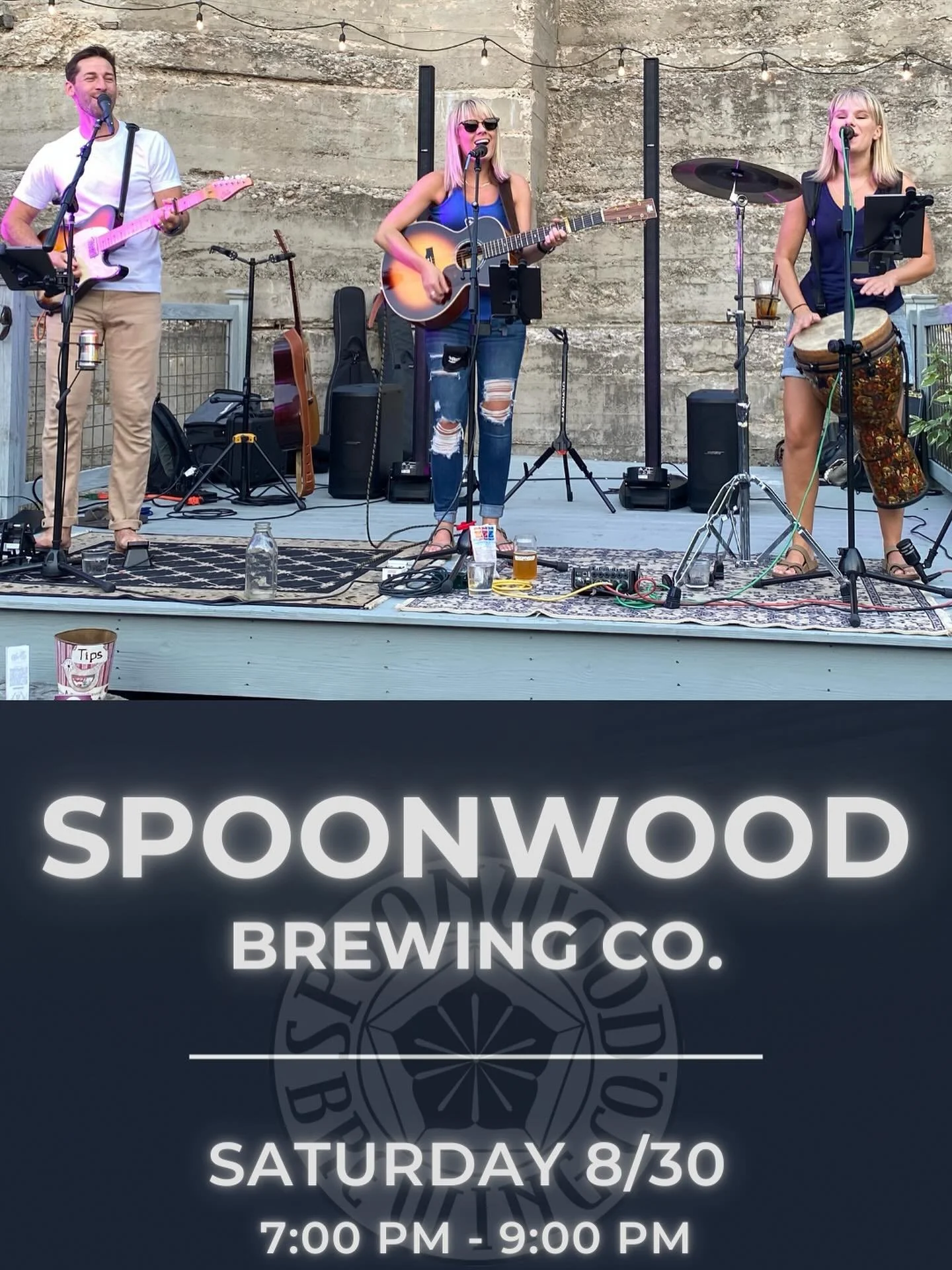 Looking forward to a great night at @spoonwoodbrewing tonight! We&rsquo;ll be outside from 7-9pm. Hope you can make it!