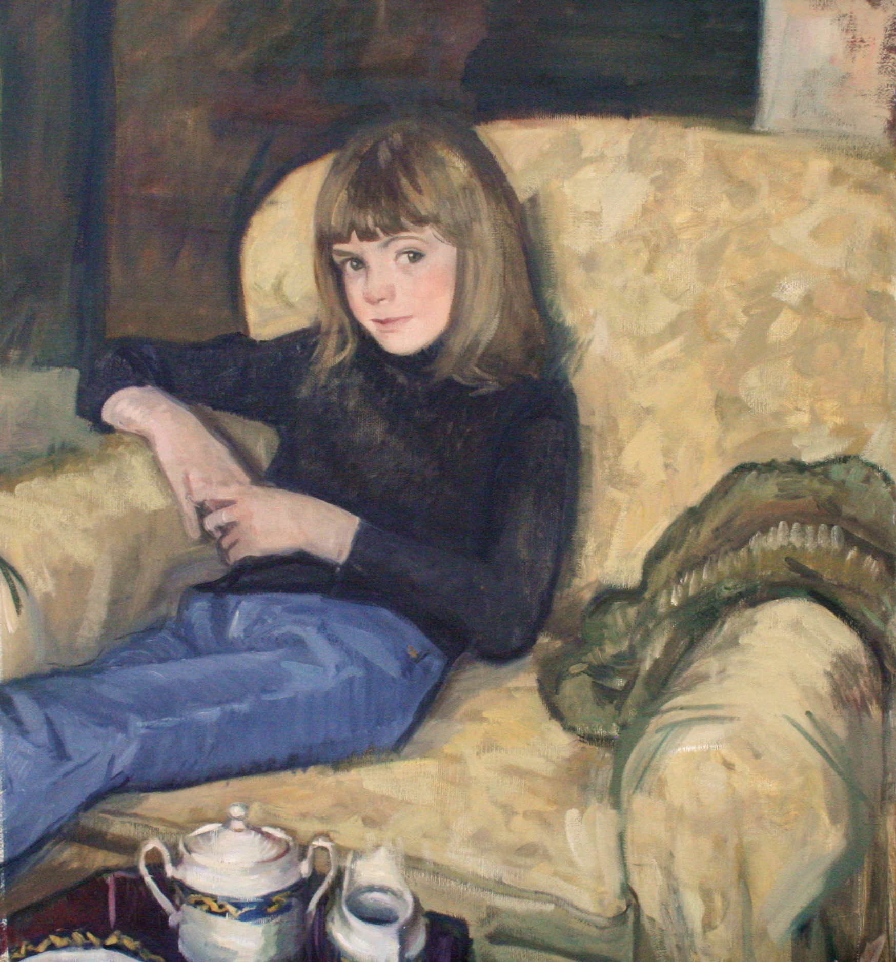 Ryan, Oil on canvas, 32X30