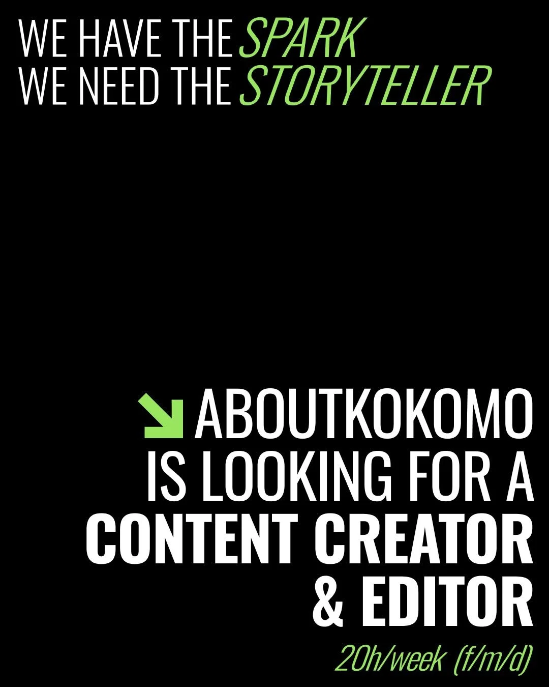 We&rsquo;re hitting &ldquo;Update&rdquo; on ABOUTKOKOMO. Join the ride, it&rsquo;s gonna be worth it. 🌱🎪📈🤝

For more info check our homepage.