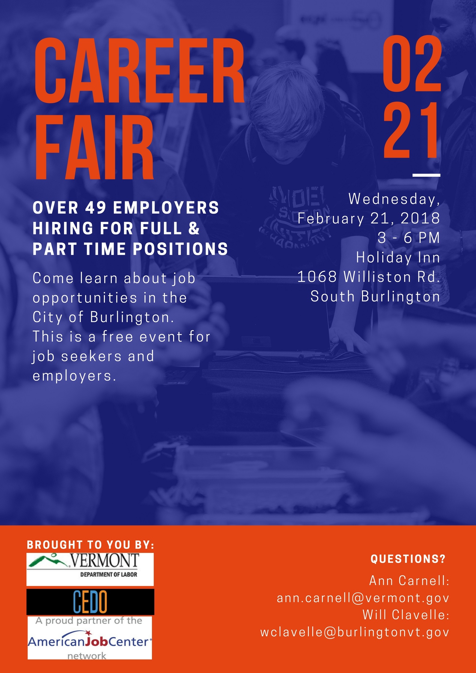 BTV Community & Economic Development Office (CEDO) Career Fair