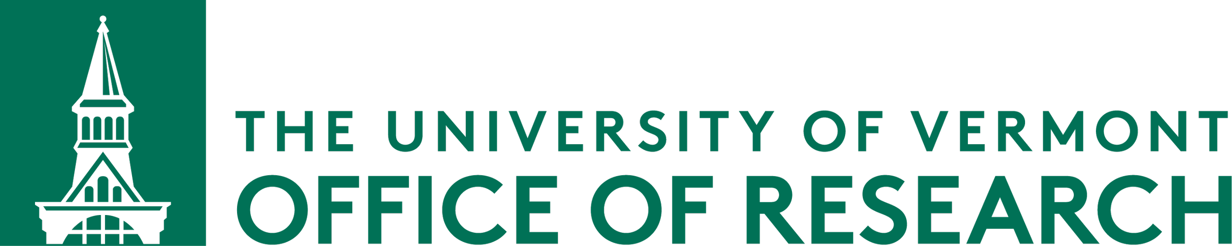 UVM Office of Research Logo Green Horizontal.png