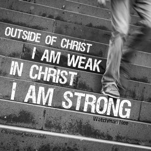 Guard Against Spiritual Weakness