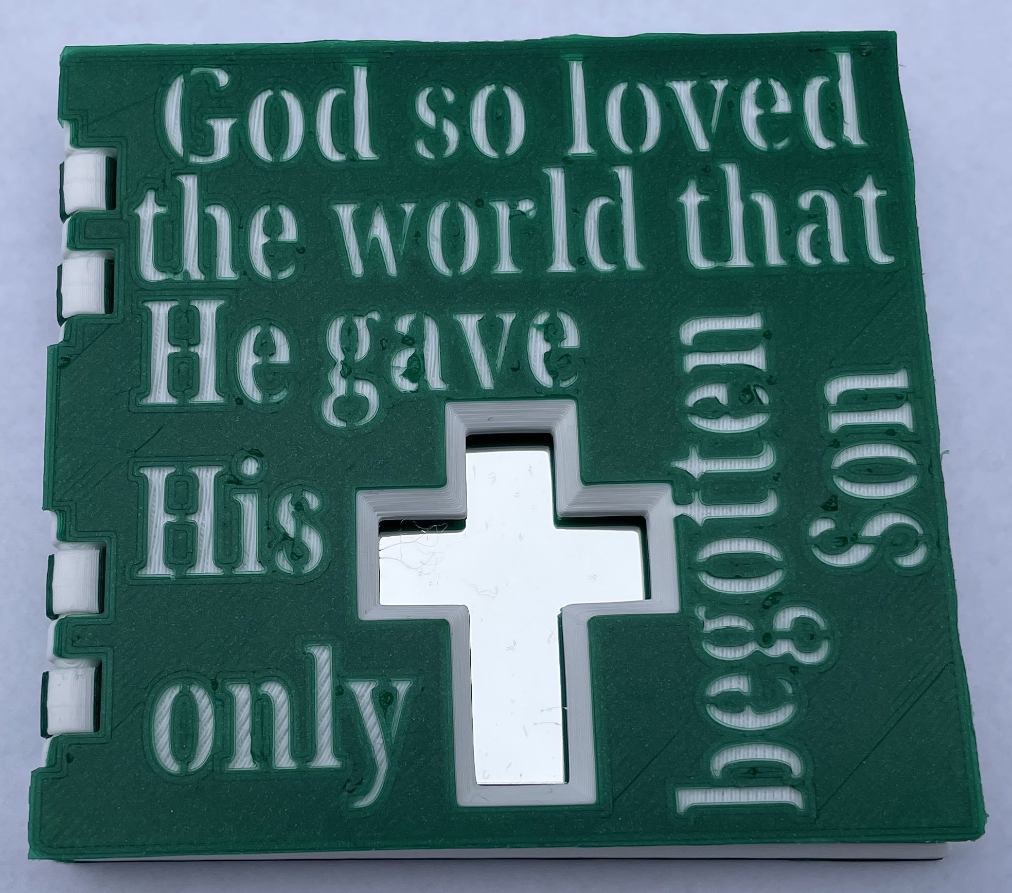 Front of John 3:16 version