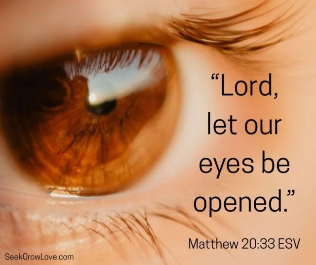 Open Our Eyes, Lord