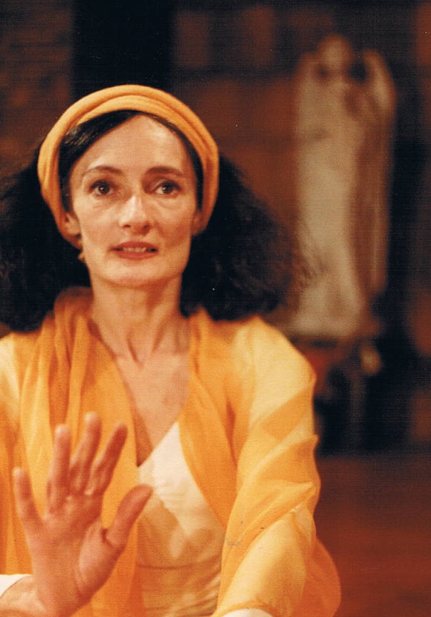 Carla De Sola, founder of Omega, dancing "Gloria" from the Missa Criolla, circa 1980.