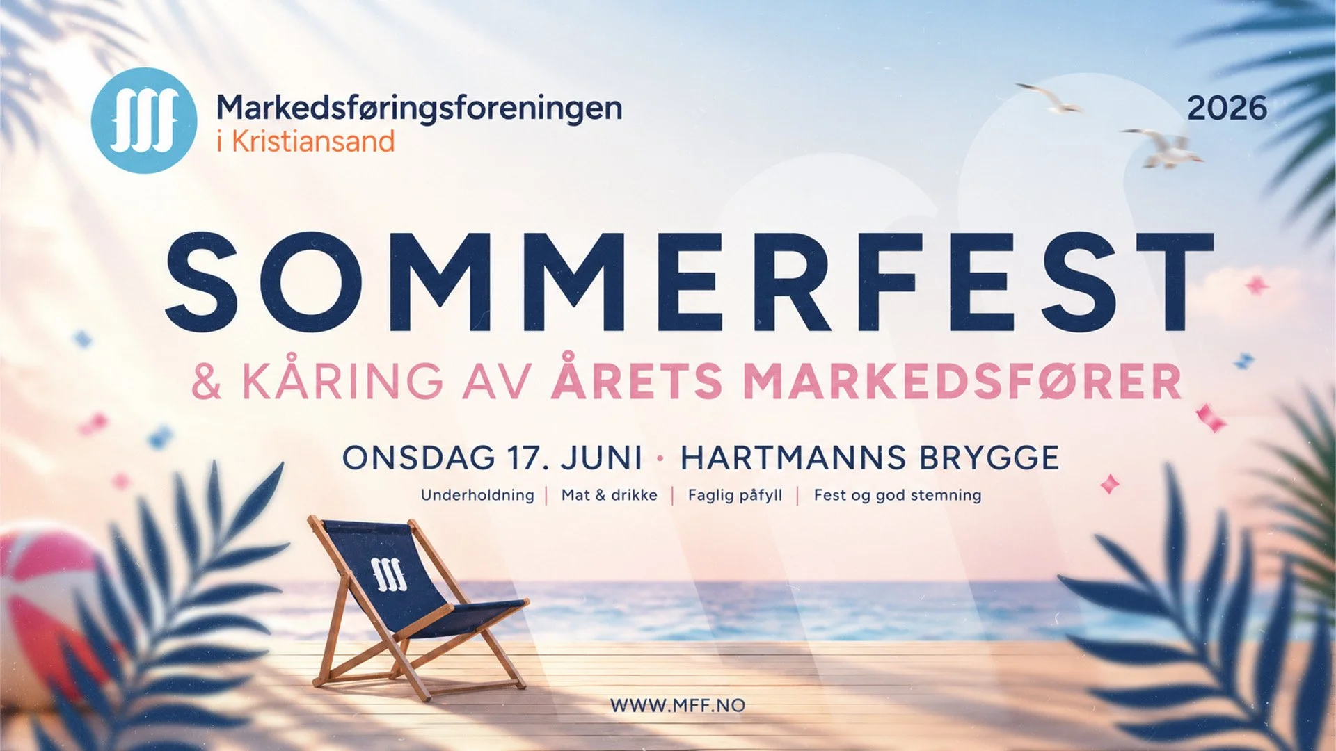 Sommerfest og Årets Markedsfører 2025