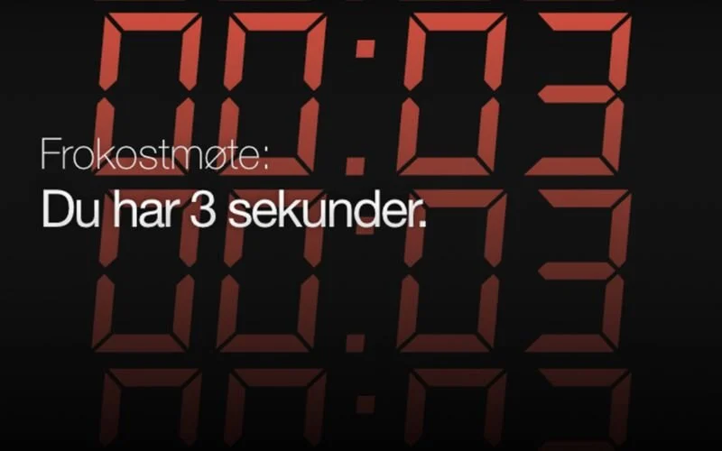 Du har 3 sekunder til å fange oppmerksomheten