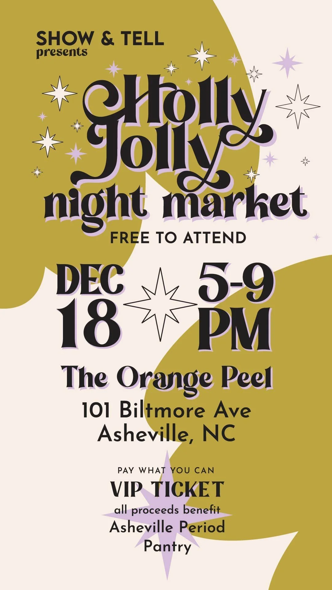 Holly Jolly Night Market at The Orange Peel