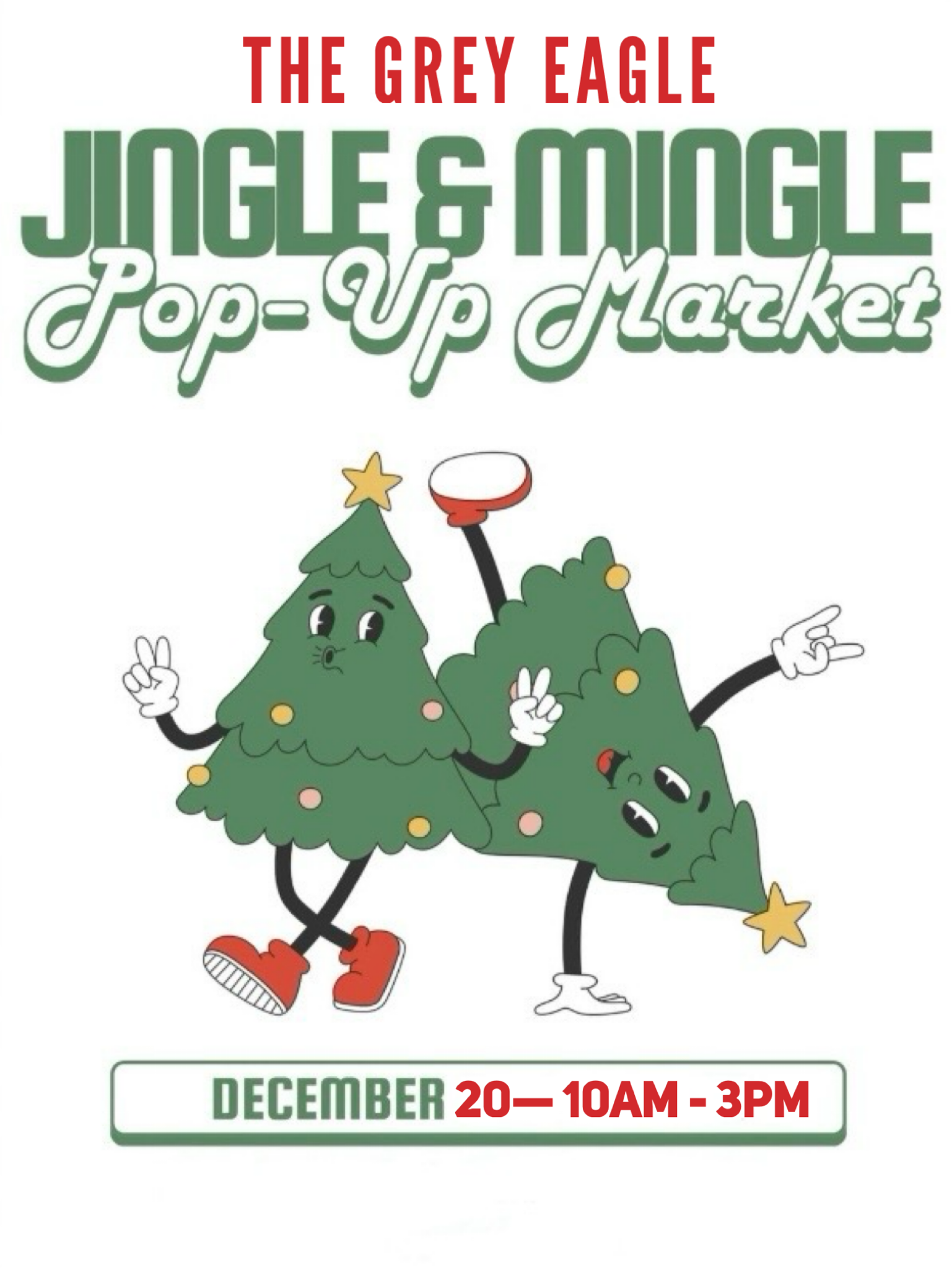 Mingle &amp; Jingle Holiday Craft Market at The Grey Eagle