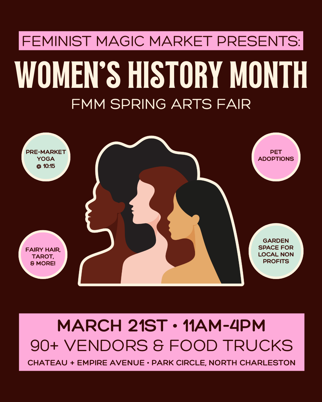 Feminist Magic Market - Women's History Month