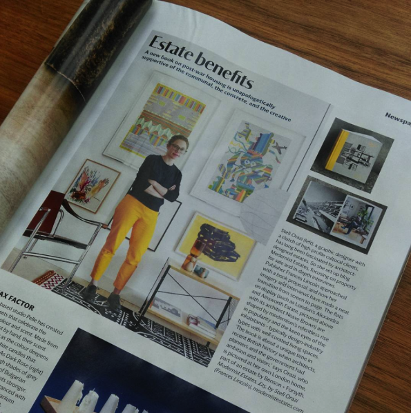 My silly face in Wallpaper* Magazine 