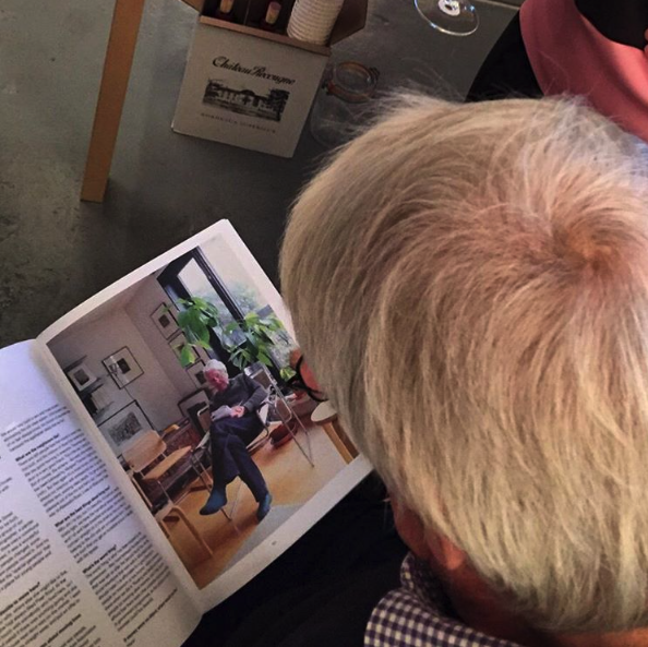 Neave Brown looking at his own spread