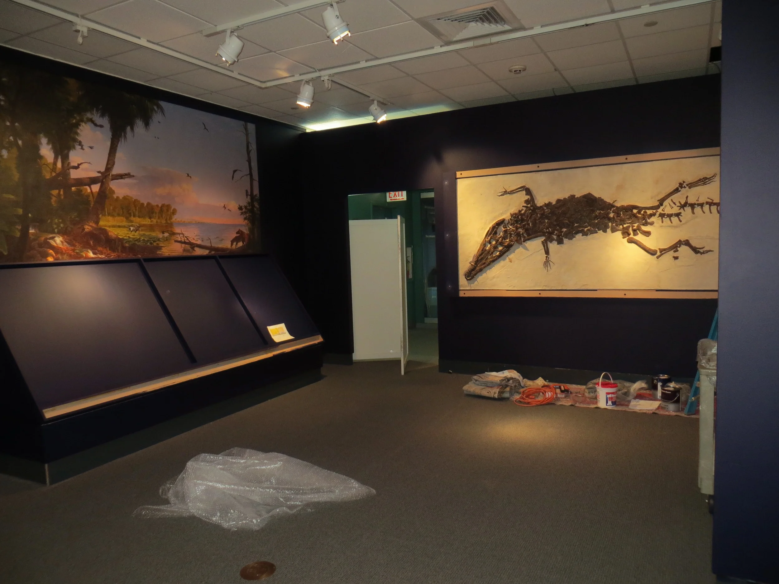 Making "Secrets of Fossil Lake"