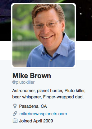 In addition to co-discovering Planet X, Mike Brown also demoted Pluto.
