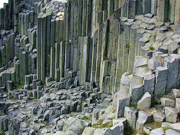 Columnar basalt