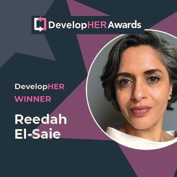 DevelopHER Award 2021 winner Reedah El-Saie