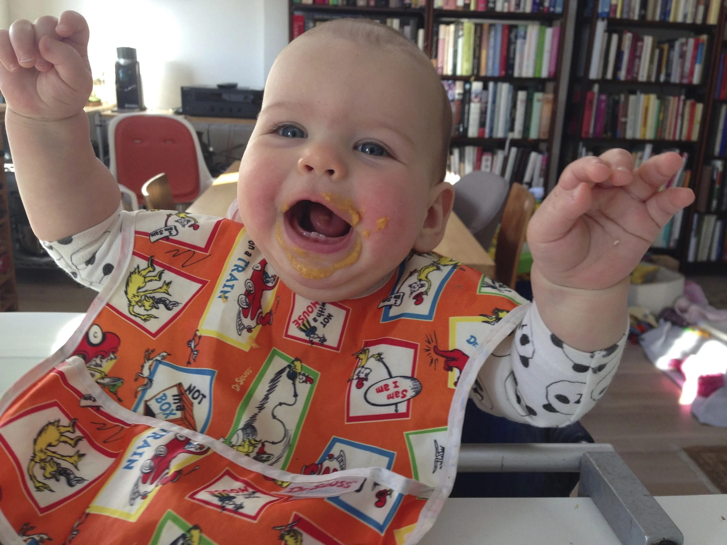 A well-fed kid.