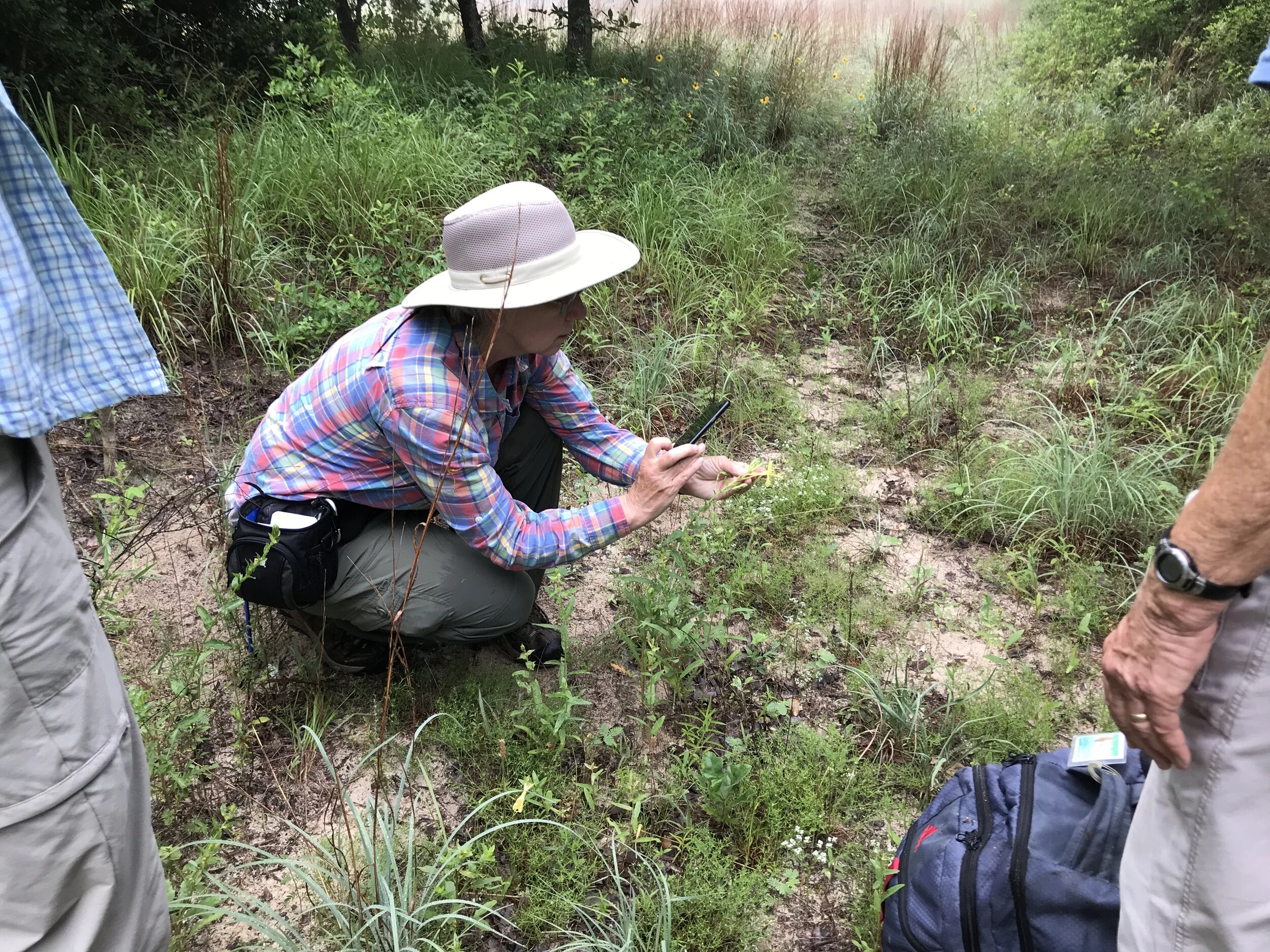 Trail Work at Yegua Knobbs Preserve #1