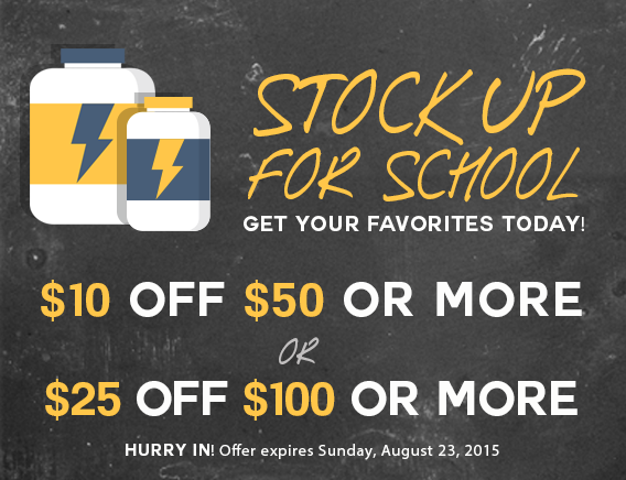 Back To School Sale!