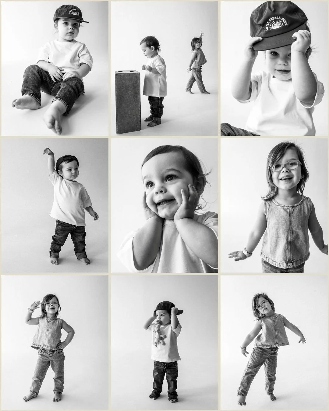 MINI PERSONALITY SESSIONS 
A glimpse from how quickly little ones can change in under a year 🤍