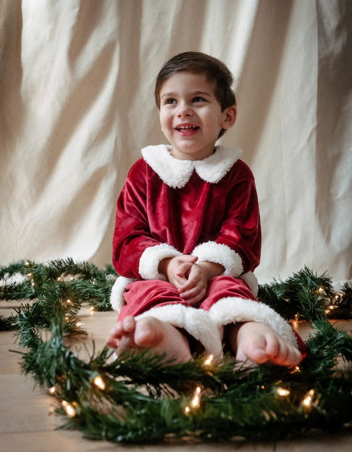 Proof that magic happens both in front of the camera and at home 🎄 Our favorite little muse this season.
The biggest joy behind the scenes at Arevalo &amp; Co.

Happy Holidays!