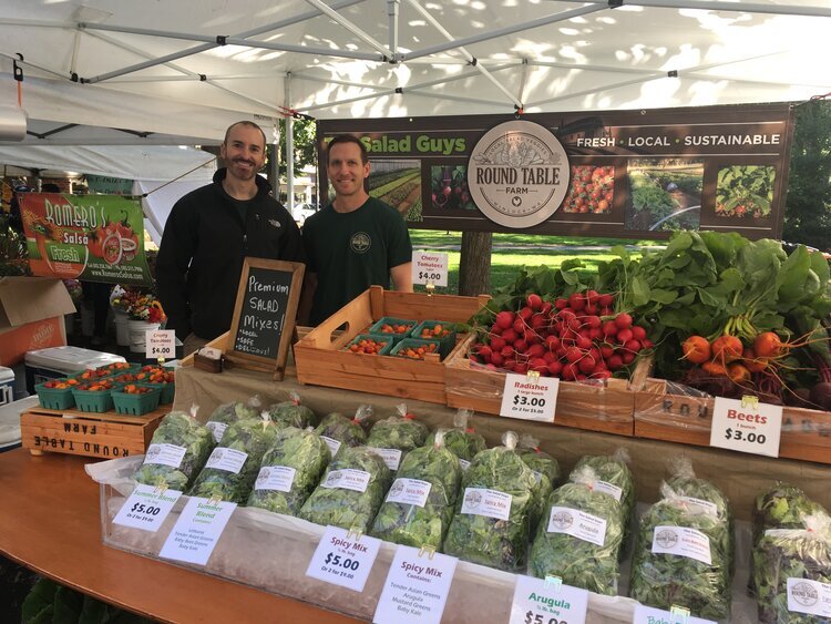 Click the "Home Delivery" button above to learn about our greens box program!