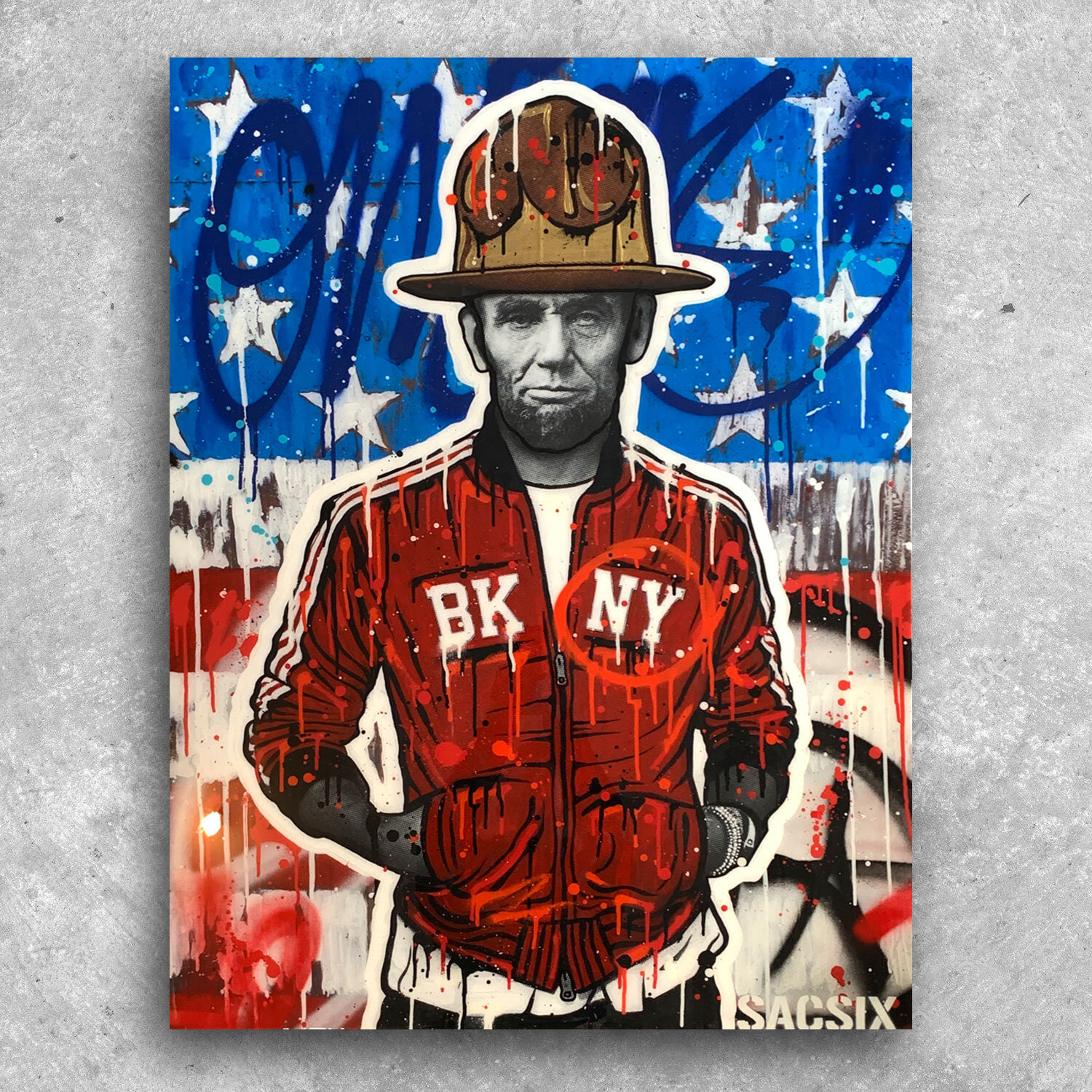 Freedom Pharrell Lincoln 30"x40" Original