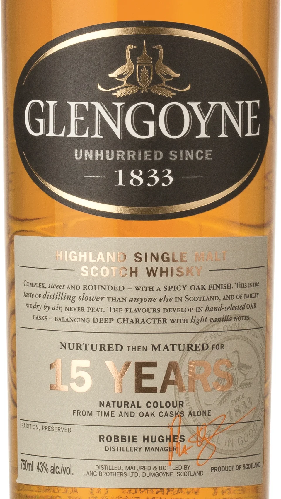 Whisky Time: Glengoyne 15 Year Single Malt