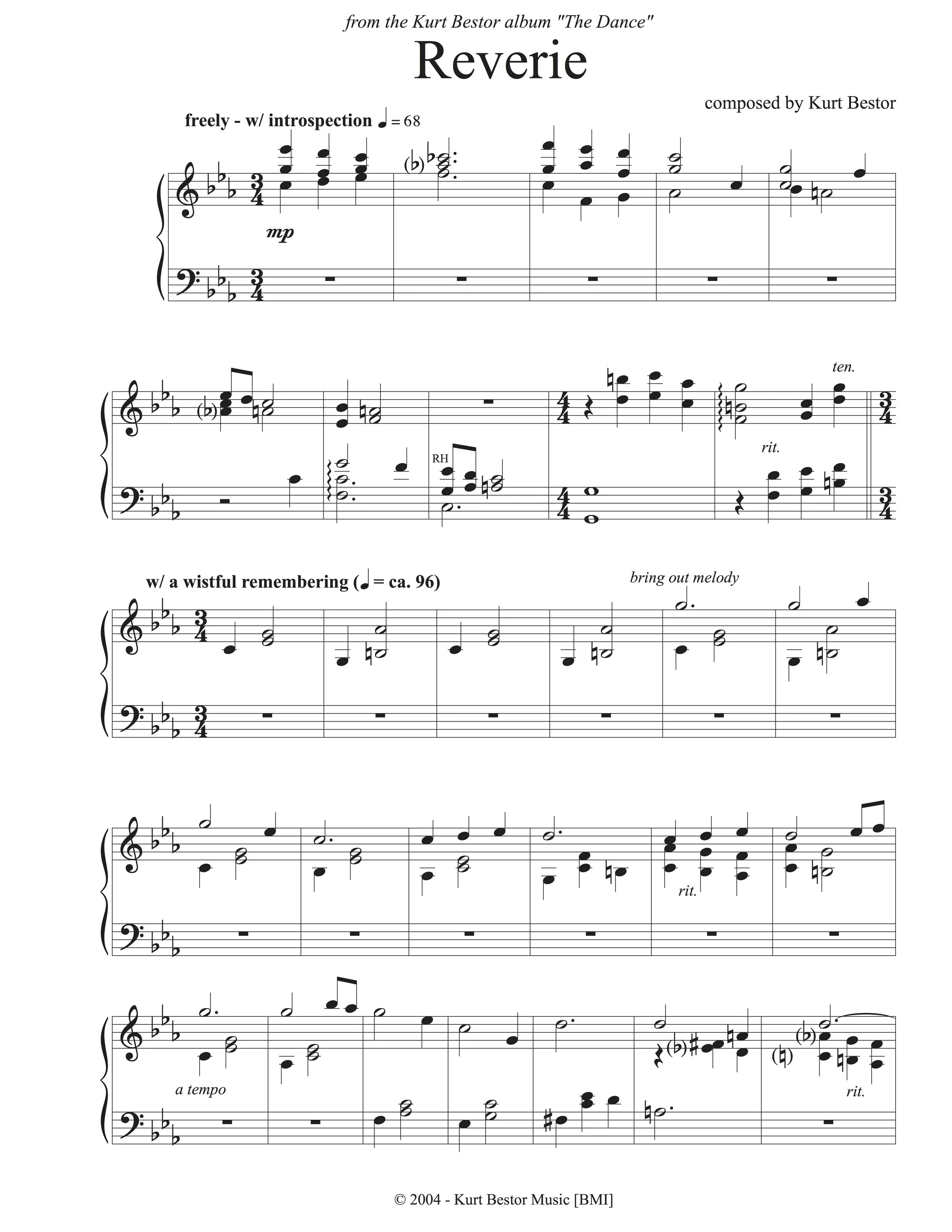 Reverie — Kurt Bestor
