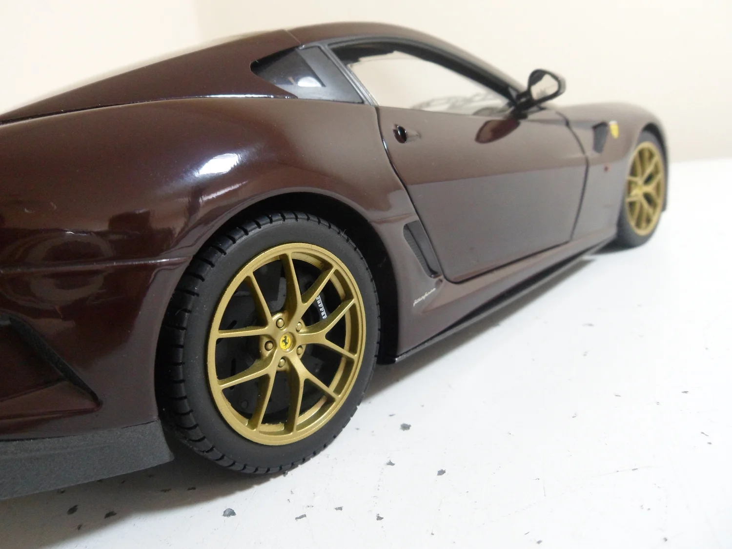 Michael Mann Ferrari 599 GTO limited edition by hotwheels elite 1