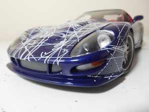 chevrolet corvette Callaway C12 Artcar by autoart boxed 1:18 scale