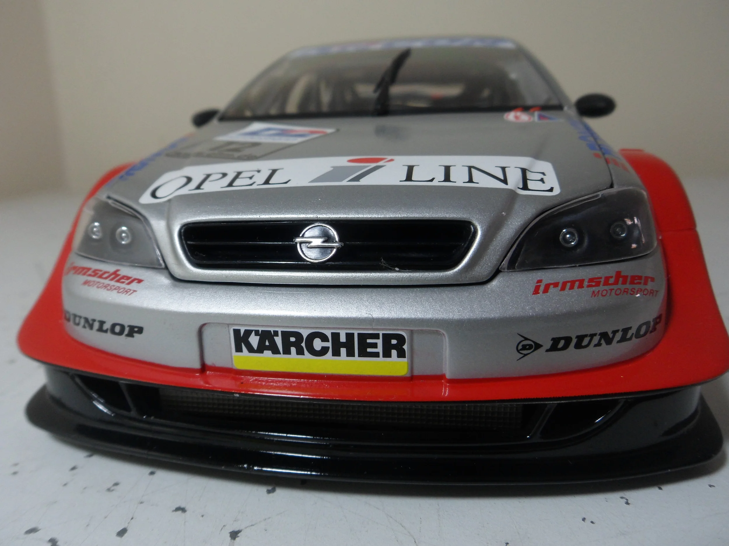 Action Models 1/18 - Opel Astra V8 DTM 2000 Alzen - Miniature De Collection (état Correct)