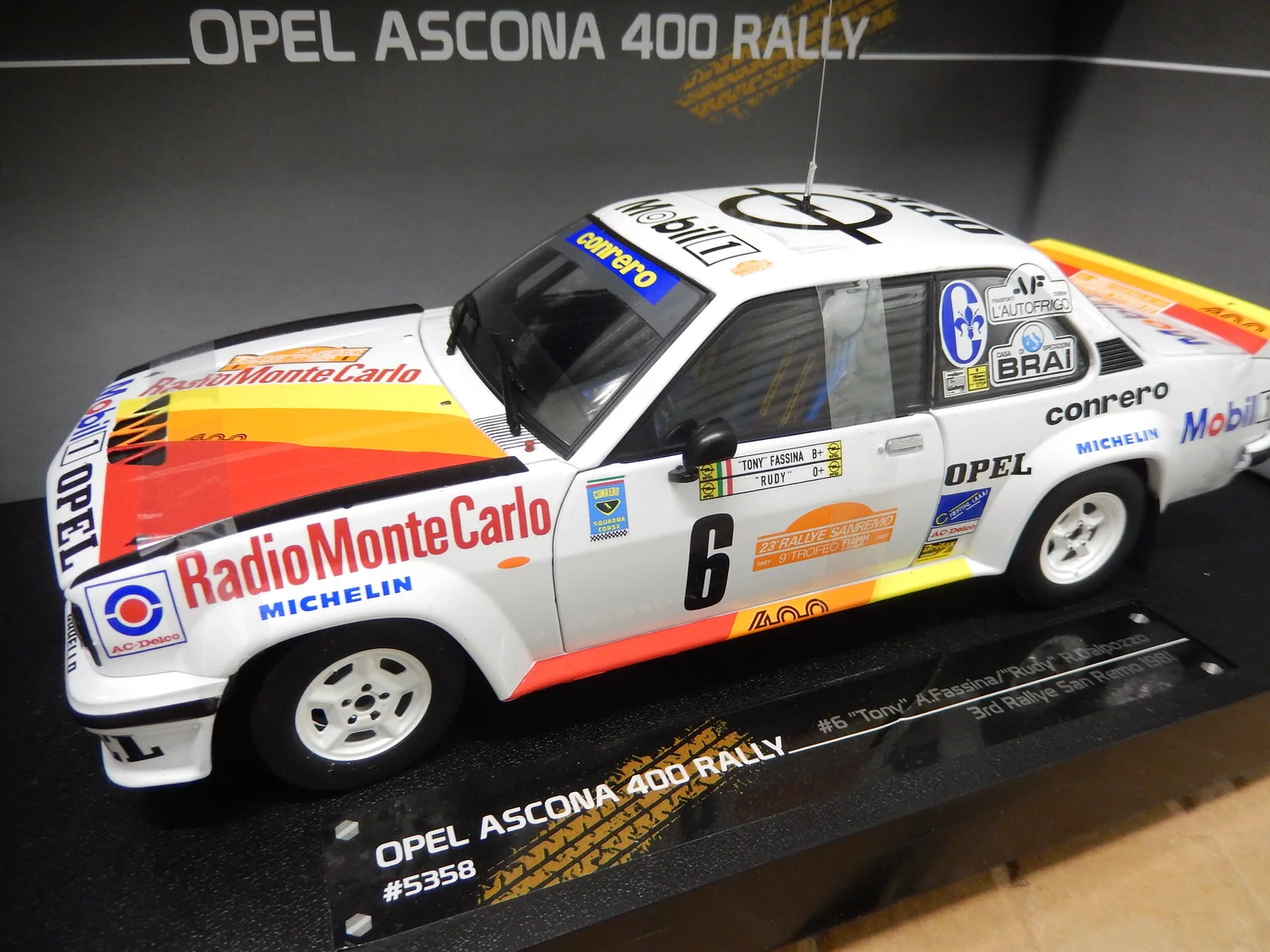カスタム品 1/18 SunStar オペル アスコナ 400 ラリー Opel Ascona 400 rally Limited edition various models By