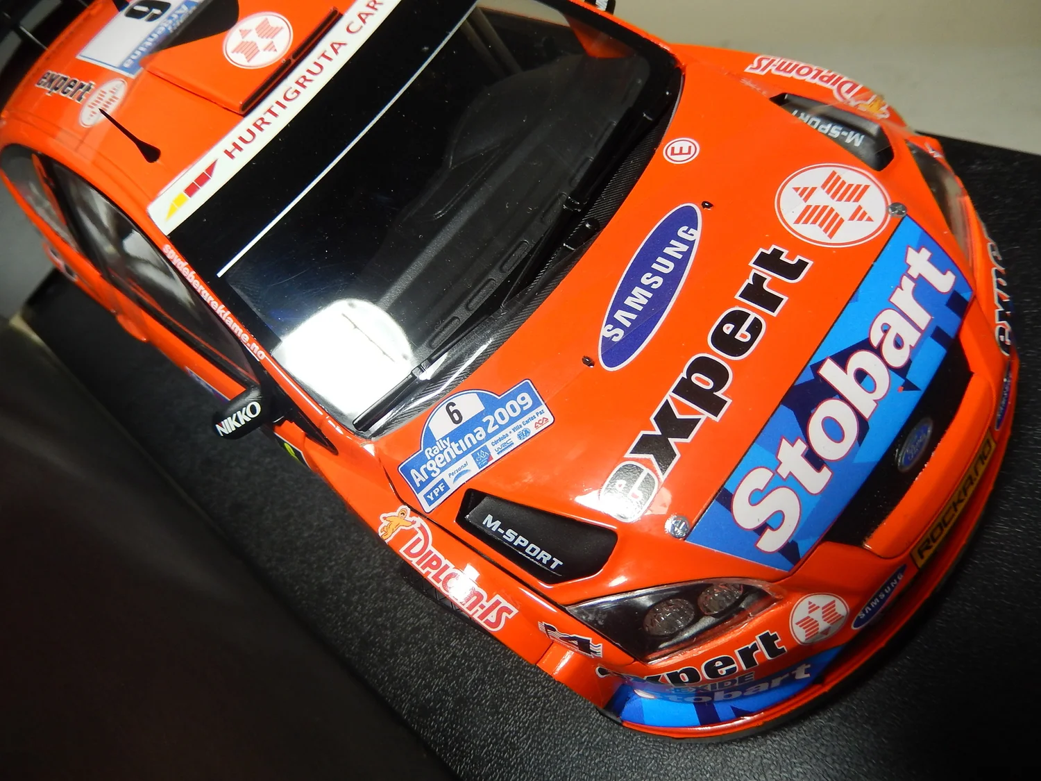 SUNSTAR 1/18 フォード フォーカス WRC '07 ラリー・ジャパン Ford Focus RS WRC 07 and 08 by sunstar new boxed 1:18 scale